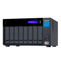 QNAP TVS-872XT-I5-16G-US - NAS QNAP TVS-872XT-I5-16G/8 BAHIAS INTEL CORE I5, 16 GB RAM DDR4, HASTA 64 GB/ 2 PTO LAN GBE/ 1 PTO