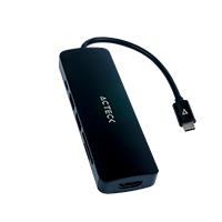 [AC-934619] ACTECK AC-934619 - HUB ACTECK GATE 6 DH660 / USB C / 5 PUERTOS / USB C - 2X USB A - LECTOR DE MEMORIAS - HDMI / 15 CM /
