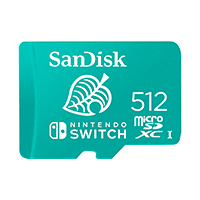 SANDISK SDSQXAO-512G-GNCZN - MEMORIA SANDISK MICRO SDXC 512GB NINTENDO SWITCH 100MB/S 4K U3 V30 SDSQXAO-512G-GNCZ