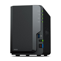 SYNOLOGY DS223 - NAS SYNOLOGY DS223 /2 BAHIAS NUCLEO CUDRUPLE 1.7 GHZ /2GB DDR4/ LAN GIGABIT X1/USB 3.2 X3/SATA/HOT-S