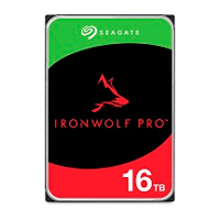 SEAGATE ST16000NT001 - DISCO DURO INTERNO SEAGATE IRONWOLF PRO 16TB 3.5 ESCRITORIO SATA3 6GB/S 256MB 7200RPM 24X7 HOT-PLUG
