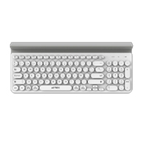 ACTECK AC-934213 - TECLADO ACTECK INSPIRE COMP TI695 / INALAMBRICO / DUAL / MULTIDISPOSITIVO / ESPAÑOL / 97 TECLAS / BL