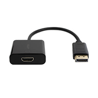 ACTECK AC-934763 - ADAPTADOR ACTECK SHIFT PLUS AH435 / DISPLAYPORT A HDMI / 4K / 20 CM / NEGRO / AC-934763