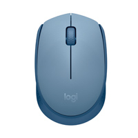 LOGITECH 910-006863 - MOUSE LOGITECH M170 BLUE GREY OPTICO INALAMBRICO MINI RECEPTOR USB PC/MAC/CHROME