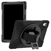 [6005231] BROBOTIX 6005231 - FUNDA DE USO RUDO BROBOTIX, CON CORREA Y GIRO 360 PARA IPAD 10.9 10MA GENERACION