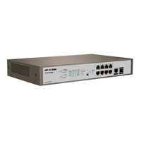 [PRO-S8-150W] TENDA PRO-S8-150W - SWITCH TENDA PRO-S8-150W ADMINISTRABLE 8 PUERTOS POE1 FIBRA OPTICA CAPA 3 (L3) ETHERNET 10/100/1000