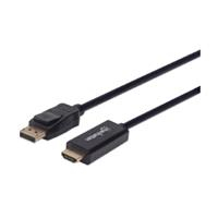 CABLE DISPLAYPORT - HDMI M-M 4K