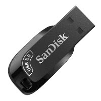 SANDISK SDCZ410-256G-G46 - MEMORIA SANDISK 256GB USB 3.0 ULTRASHIFT Z410 NEGRO SDCZ410-256G-G46