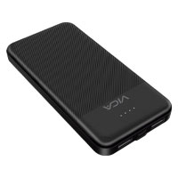 VICA POWER BANK 10 000MAH - POWER BANK VICA 10 000 MAH, COMPUESTA DE POLÍMERO DE LITHIO, 2 PUERTOS USB DE SALIDA/ MICRO USB Y US
