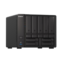 QNAP TS-H973AX-32G-US - NAS QNAP TS-H973AX-32G/ 9 BAHIAS /5 DE 3,5 4 DE 2,5/NUCLEO CUADRUPLE 2.2GHZ/32GB DDR4 SODIMM HASTA 6