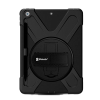 [263205] BROBOTIX 263205 - FUNDA BROBOTIX DE USO RUDO CON CORREA Y GIRO 360º, PARA IPAD 10.2, 9NA. 8VA. Y 7MA. GENERACIóN