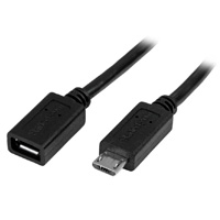 CABLE 50CM MICRO USB EXTENSOR