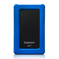 QUARONI QDD01 - DISCO DURO EXTERNO HDD QUARONI RUGGED 500GB 2.5 USB 3.0 CONTRAGOLPES Y POLVO NEGRO/AZUL WINDOWS/MAC