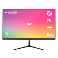 ACTECK AC-933841 - MONITOR ACTECK CAPTIVE VIVID SP240 / 23.8 PUL / PLANO / FULL HD / 75 HZ / BOCINAS INTEGRADAS / 5 MS