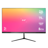 ACTECK AC-933858 - MONITOR ACTECK CAPTIVE VIVID SP215 / 21.5 PULGADAS / PLANO / FULL HD / 75 HZ / 5 MS / VGA HDMI DC /