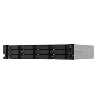 [TS-1264U-RP-4G-US] QNAP TS-1264U-RP-4G-US - NAS QNAP TS-1264U-RP-4G/FUENTE REDUNDANTE/ 12 BAHIAS SATA HDD 3,5/RACK 2U/NUCLEO CUADRUPLE 2.0 GHZ/4