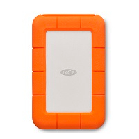 LACIE STFR5000800 - DISCO DURO EXTERNO LACIE RUGGED USB-C 5TB 2.5 PORTATIL USB 3.1 NARANJA-PLATA WINDOWS MAC CONTRAGOLPE