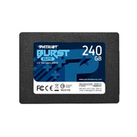 PATRIOT PBE240GS25SSDR - UNIDAD DE ESTADO SOLIDO INTERNO 240GB PATRIOT BURST ELITE 2.5 SATA 3 LECT.450/ESCR.320MBS 7MM PC/LAP