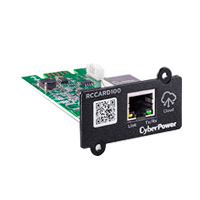 [RCCARD100] CYBERPOWER RCCARD100 - TARJETA DE MONITOREO CYBERPOWER (RCCARD100) CONEXIÓN ETHERNET RJ-45, SOFTWARE POWERPANEL® CLOUD. GAR