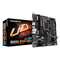 [B660M DS3H DDR4] GIGABYTE B660M DS3H DDR4 - MB GIGABYTE B660 INTEL S-1700 12A GEN/4XDDR4 3200MHZ/HDMI/DP/3X USB 3.2/MICRO ATX/GAMA MEDIA