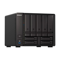 QNAP TS-H973AX-8G-US - NAS QNAP TS-H973AX-8G/ 9 BAHIAS /5 DE 3,5 4 DE 2,5/NUCLEO CUADRUPLE 2.2GHZ/8GB DDR4 SODIMM HASTA 64G