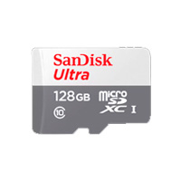 SANDISK SDSQUNR-128G-GN3MA - MEMORIA SANDISK MICRO SDXC 128GB ULTRA 100MB/S CLASE 10 C/ADAPTADOR SDSQUNR-128G-GN3MA