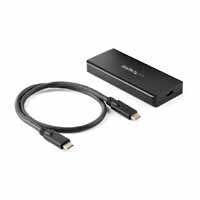 STARTECH.COM M2E1BRU31C - GABINETE EXTERNO M.2 NVME PARA SSD PCIE - ALUMINIO - IP67 RESISTENTE AL AGUA/POLVO - SLIDO - USB-C 3