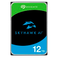 SEAGATE ST12000VE001 - DISCO DURO INTERNO SEAGATE SKYHAWK AI 12TB 3.5 ESCRITORIO SATA3 6GB/S 256MB 7200RPM VIDEO VIGILANCIA