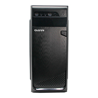 QUARONI QCHT-01 - GABINETE MEDIA TORRE QUARONI, FORMATO ATX/ MICRO ATX /MINI ITX/ USB 2.0, FUENTE DE PODER INCLUIDA 50