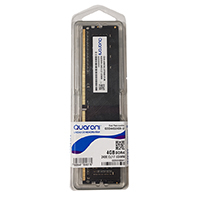 [QDD44G2400-U] QUARONI QDD44G2400-U - MEMORIA RAM QUARONI UDIMM DDR4 4GB 2400MHZ CL17 288PIN 1.2V