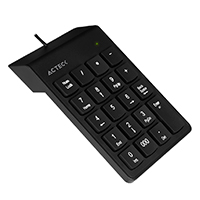 [AC-932622] ACTECK AC-932622 - TECLADO ACTECK INSPIRE TN220 / NUMERICO / ALAMBRICO USB / 19 TECLAS / NEGRO / AC-932622