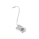 Sistema de Intercomunicación | Ideal para Ventanillas | Audio de voz de dos vías | 12V/1A 2W | Micrófono Interior + Micrófono Exterior