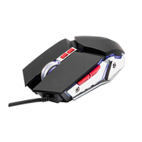 [179348] MANHATTAN 179348 - MOUSE,MANHATTAN,179348, OPTICO GAMING 7 BOTONES, NEGRO/PLATA 3200 DPI