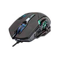 MANHATTAN 179256 - MOUSE OPTICO,MANHATTAN,179256, GAMING 6 BOTONES, NEGRO
