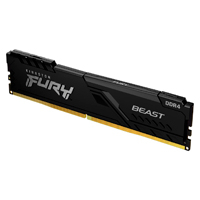 KINGSTON KF426C16BB1/16 - MEMORIA RAM KINGSTON DIMM DDR4 16GB 2666MT/S FURY BEAST CL16 288PIN 1.2V C/DISIPADOR DE CALOR P/PC/G