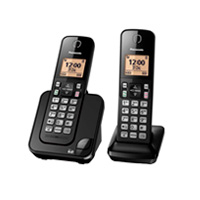 [KX-TGC352MEB] PANASONIC KX-TGC352MEB - TELEFONO PANASONIC KX-TGC352MEB INALAMBRICO BASE HANDSET PANTALLA LCD COLOR AMBAR TECLADO ILUMINADO