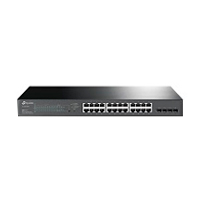 [SG2428P] TP LINK SG2428P - SWITCH TP-LINK SG2428P 24 PUERTOS RJ45 GIGABIT 10/100/1000 MBPS POE CON 4 RANURAS SFP GIGABIT NEGOCI