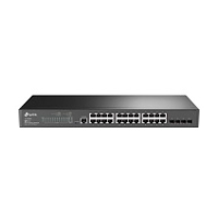[TL-SG3428] Switch Omada SDN Administrable / 24 puertos Gigabit y 4 puertos SFP / Funciones sFlow, QinQ y QoS / Administración centralizada OMADA