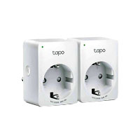 KIT Mini Enchufe Inteligente Wi-Fi  TP-LINK TAPO P100(2-PACK)