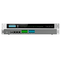 [UCM6308] Conmutador IP-PBX para hasta 3000 usuarios y 450 llamadas simultaneas, 8FXO, 8FXS,  para solución de comunicaciones unificadas y colaboración