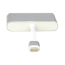 Adaptador Multipuerto USB-C 3.1 A HDMI 4K / USB 3.0 / USB – C /  Alta Velocidad de Transmisión de Datos / Admite Carga Rápida (PD) en el Puerto USB – C