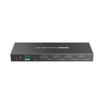 [TT414PRO] Matricial 4x4 HDMI | 4K@60Hz | Soporta HDR10 | Configuración EDID | Múltiples Modos de Conmutación