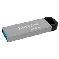 KINGSTON DTKN/128GB - MEMORIA FLASH USB KINGSTON DATA TRAVELER KYSON 128GB GEN 1 3.2 TIPO A METAL (DTKN/128GB)