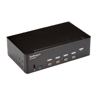 STARTECH.COM SV431DHD4KU - SWITCH CONMUTADOR KVM DE 4 PUERTOS HDMI - 4K DE 30HZ - DE PANTALLA DOBLE - STARTECH.COM MOD. SV431DH