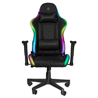 BALAM RUSH BR-931267 - SILLA GAMER BALAM RUSH LIGHTNING RUSH / RGB / HASTA 150 KG / PISTON CLASE 4 / INCLINACION 90 - 100 /