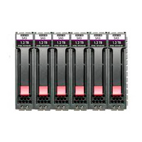 HEWLETT PACKARD ENTERPRISE R0P86A - PAQUETE DE DISCO DURO HPE MSA 10.8TB SAS 10K SFF 6PK HDD BDL  (6 X 1.8 GB)