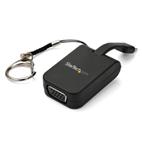 STARTECH.COM CDP2VGAFC - ADAPTADOR DE VIDEO EXTERNO USB-C A VGA CON LLAVERO DE ENGANCHE RAPIDO - STARTECH.COM MOD. CDP2VGAFC