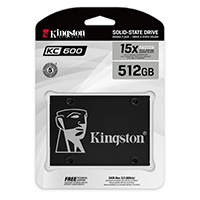[SKC600/512G] KINGSTON SKC600/512G - UNIDAD DE ESTADO SOLIDO KINGSTON INTERNO KC600 512GB 2.5 SATA3 7MM LECT.550/ESCRIT.520MB/S NAND 3D T