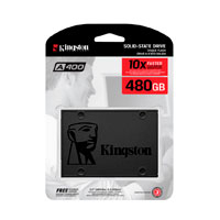 KINGSTON SA400S37/480G - UNIDAD DE ESTADO SOLIDO KINGSTON INTERNO A400 480GB 2.5 SATA3 7MM LECT.500/ESCRIT.450MB/S PC/LAPTOP