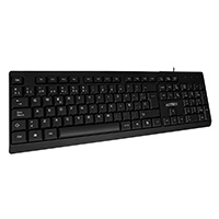 [AC-928946] ACTECK AC-928946 - TECLADO ACTECK INSPIRE TA210 / ALAMBRICO USB / ESPAÑOL / 105 TECLAS / WINDOWS / MEMBRANA / NEGRO / A